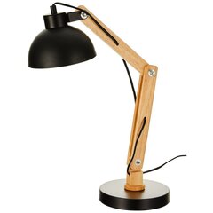Настольная лампа EDM Чёрный Деревянный Металл 60 W (Ø 16 x 53 cm) цена и информация | Настольная лампа | kaup24.ee