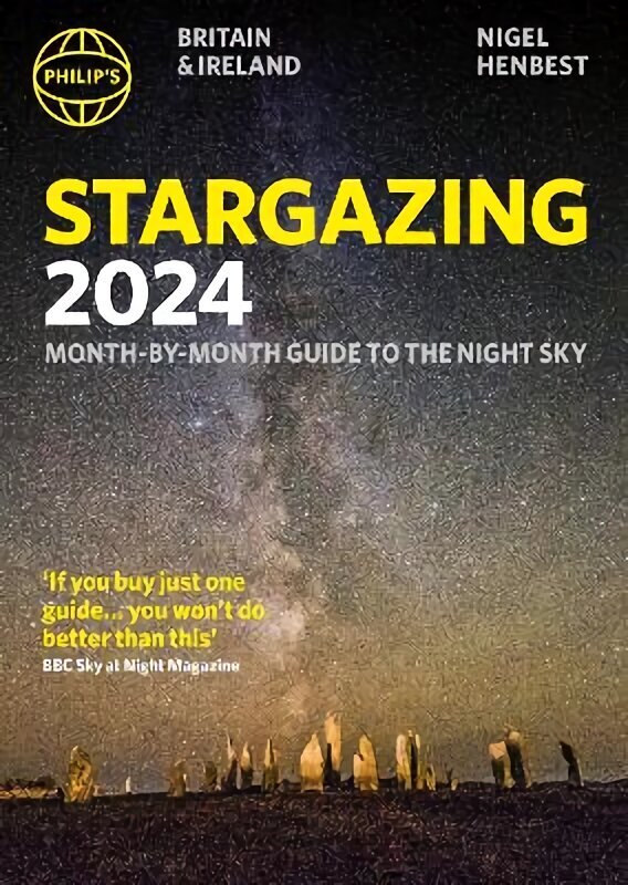 Philip's Stargazing 2024 Month-by-Month Guide to the Night Sky Britain & Ireland hind ja info | Laste õpikud | kaup24.ee