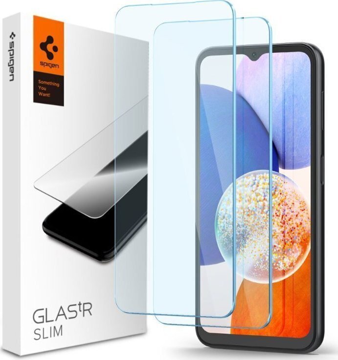 Spigen Glas.TR Slim 2-Pack цена и информация | Ekraani kaitsekiled | kaup24.ee