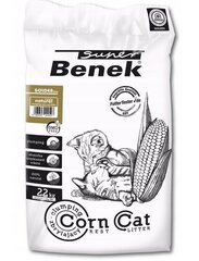 Кукурузный наполнитель Super Benek, 35 л цена и информация | Наполнитель для кошек | kaup24.ee
