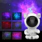 LED 3D Galaxy ja Star projektor, öövalgus, astronaut цена и информация | Projektorid | kaup24.ee