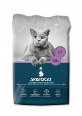 Бентонитовый наполнитель Aristocat, 25 л, аромат лаванды цена и информация | Наполнители для туалета | kaup24.ee