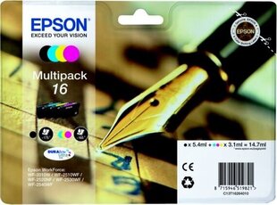 Оригинальная лента для матричного принтера Epson C13S015384 Чёрный цена и информация | Картриджи для струйных принтеров | kaup24.ee