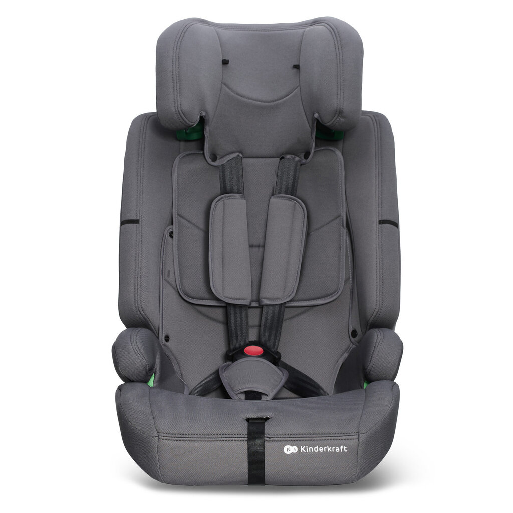 Turvatool KinderKraft Safety Fix 2 i-Size, 9-36 kg, grey hind ja info | Turvatoolid | kaup24.ee