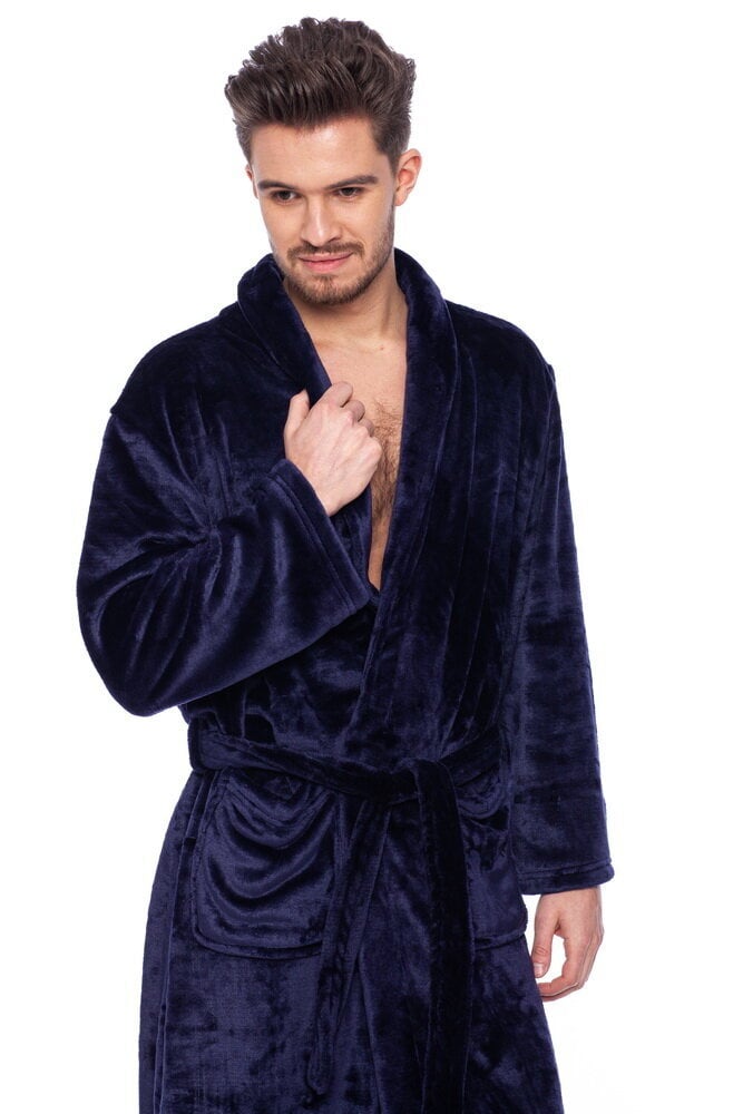 Meeste hommikumantel, sinine hind ja info | Meeste hommikumantlid, pidžaamad | kaup24.ee