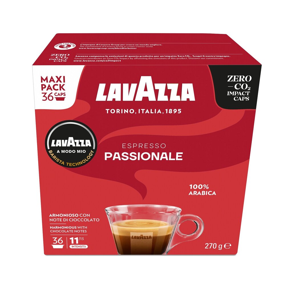 Kohvikapslid Lavazza A Modo Mio Passionale, 810g, 108 tk hind ja info | Kohv, kakao | kaup24.ee