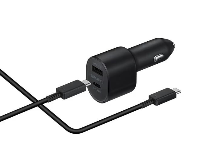 Autolaadija Samsung EP-L5300XBEGEU, USB-C/USB-A, 3A hind ja info | Mobiiltelefonide laadijad | kaup24.ee