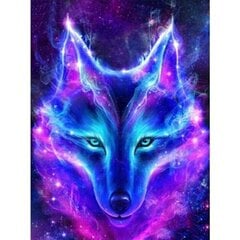 Teemantmosaiik aluskarkassil 20x30 "Wolf" hind ja info | Teemantmaalid, teemanttikandid | kaup24.ee