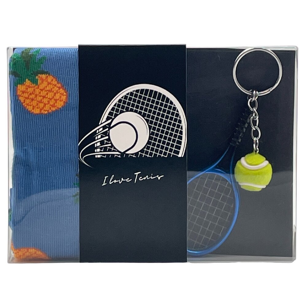 I Love Tennis kinkekomplekt, 2 osa hind ja info | Lõbusad sokid | kaup24.ee