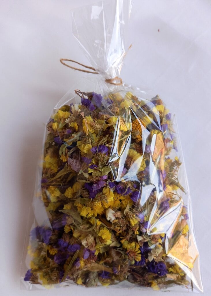 Kuivatatud lilled kotis hind ja info | Floristlika materjalid | kaup24.ee