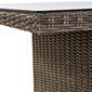 Lauakomplekt 6 tooliga DKD Home Decor Steel Rattan (7 tk) hind ja info | Aiamööbli komplektid | kaup24.ee