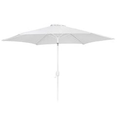 Пляжный зонт Alba 350 см Алюминий Белый цена и информация | Зонты, маркизы, стойки | kaup24.ee