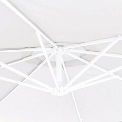 Пляжный зонт Alba Алюминий Белый 300 см цена и информация | Зонты, маркизы, стойки | kaup24.ee