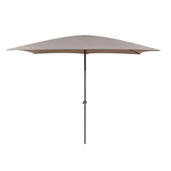 Пляжный зонт Tessa Бежевый Алюминий 300 x 200 см цена и информация | Зонты, маркизы, стойки | kaup24.ee