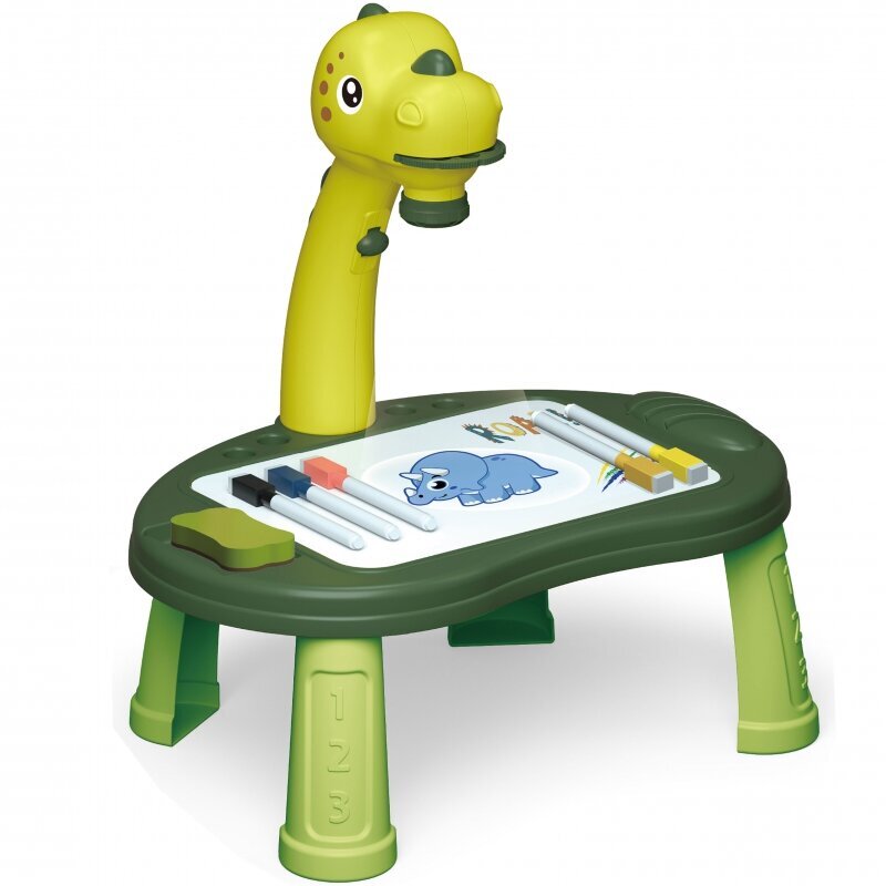 Woope Dinosaurus kirjutuslaud koos joonistuslauaga hind ja info | Laste lauad ja toolid | kaup24.ee