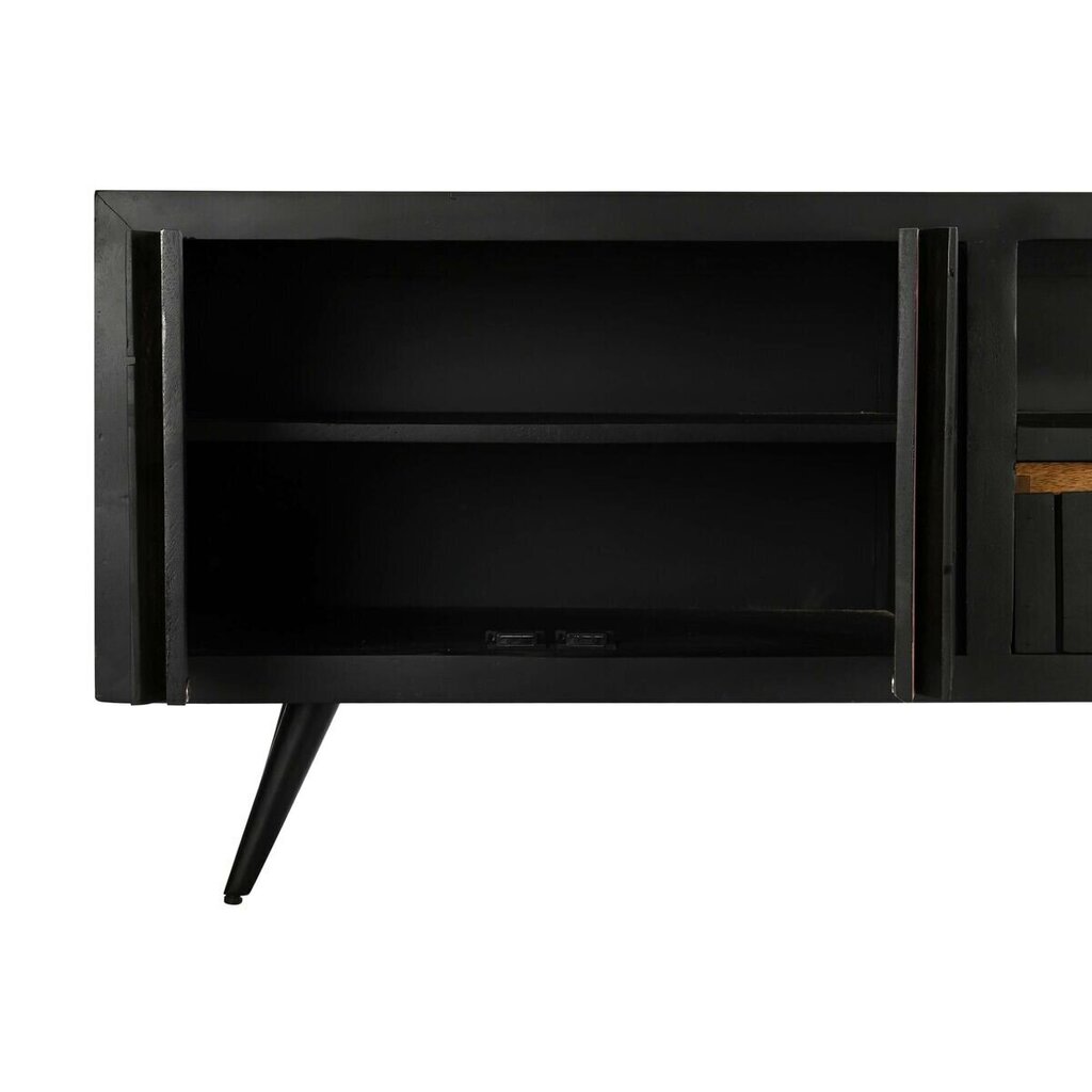 TV-alus DKD Home Decor Must (145,5 x 40,5 x 60 cm) hind ja info | TV alused | kaup24.ee