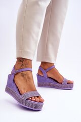 Sandaalid naistele Malmo 24621-H, lilla hind ja info | Naiste sandaalid | kaup24.ee