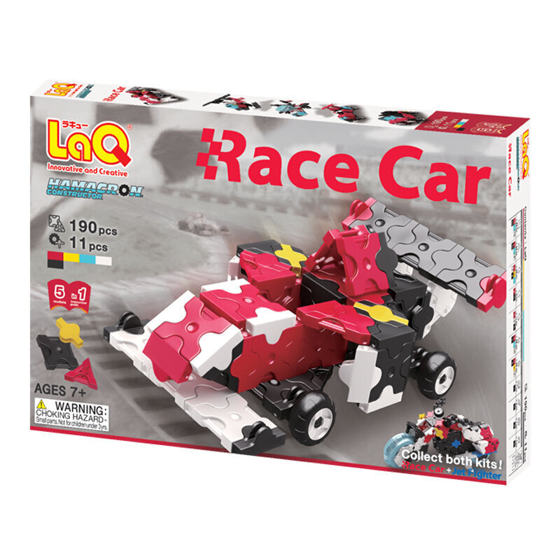 Jaapani konstruktor LaQ Hamacron Constructor Race Car цена и информация | Klotsid ja konstruktorid | kaup24.ee