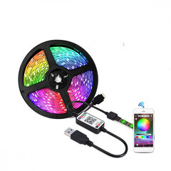 RGB värvi muutev LED valguslint, 5 meetrit hind ja info | LED ribad | kaup24.ee