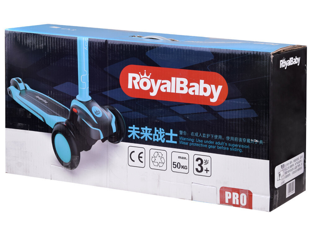 Royal Baby PRO kolmerattaline roller, sinine цена и информация | Tõukerattad | kaup24.ee