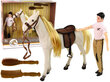 Valge hobuse figuur koos aksessuaaridega цена и информация | Tüdrukute mänguasjad | kaup24.ee