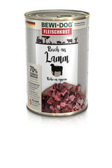 Bewi Dog Rich in Lamb konservid koertele lambalihaga 400 g × 6 tk цена и информация | Консервы для собак | kaup24.ee