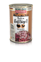 Bewi Dog rich in Poultry konservid koertele linnuliha 400 g × 6 tk цена и информация | Консервы для собак | kaup24.ee