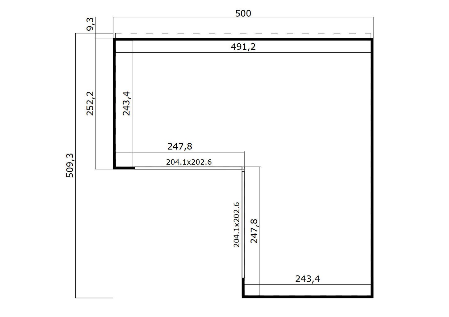 Aiamaja Domeo6 17,9m2 hind ja info | Kuurid ja aiamajad | kaup24.ee