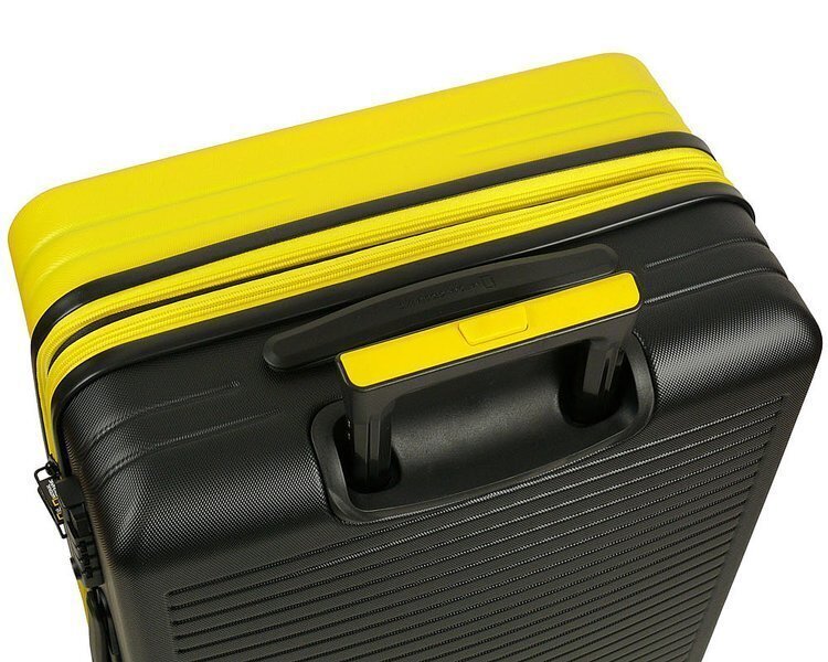 Keskmine kohver National Geographic Puls, M, kollane цена и информация | Kohvrid, reisikotid | kaup24.ee