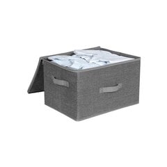 Коробки для хранения 3 шт Vasagle черный, серый цена и информация | Ящики для вещей | kaup24.ee