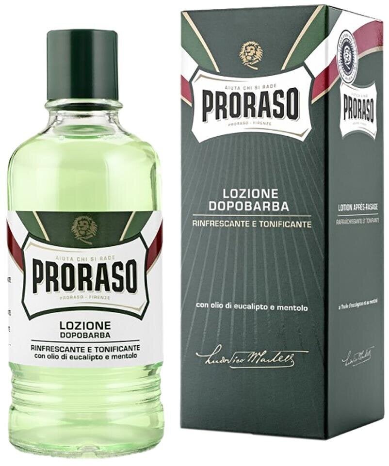 Raseerimisjärgne värskendav losjoon Proraso 400 ml цена и информация | Raseerimisvahendid | kaup24.ee