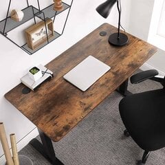 Столешница для электрического стола Vasagle коричневая цена и информация | Компьютерные, письменные столы | kaup24.ee