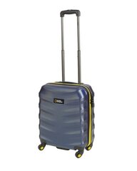 Небольшой чемодан National Geographic Arete темно-синего цвета цена и информация | Чемоданы, дорожные сумки | kaup24.ee