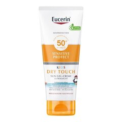 EUCERIN SUN Kids Dry Touch sauļošanās gels-krēms SPF-50+ 200ml цена и информация | Кремы от загара | kaup24.ee