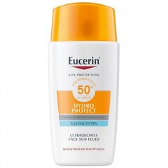 Ülikerge päikesekaitsekreem SPF-50+ Eucerin Sun Hydro Protect, 50ml hind ja info | Päikesekreemid | kaup24.ee