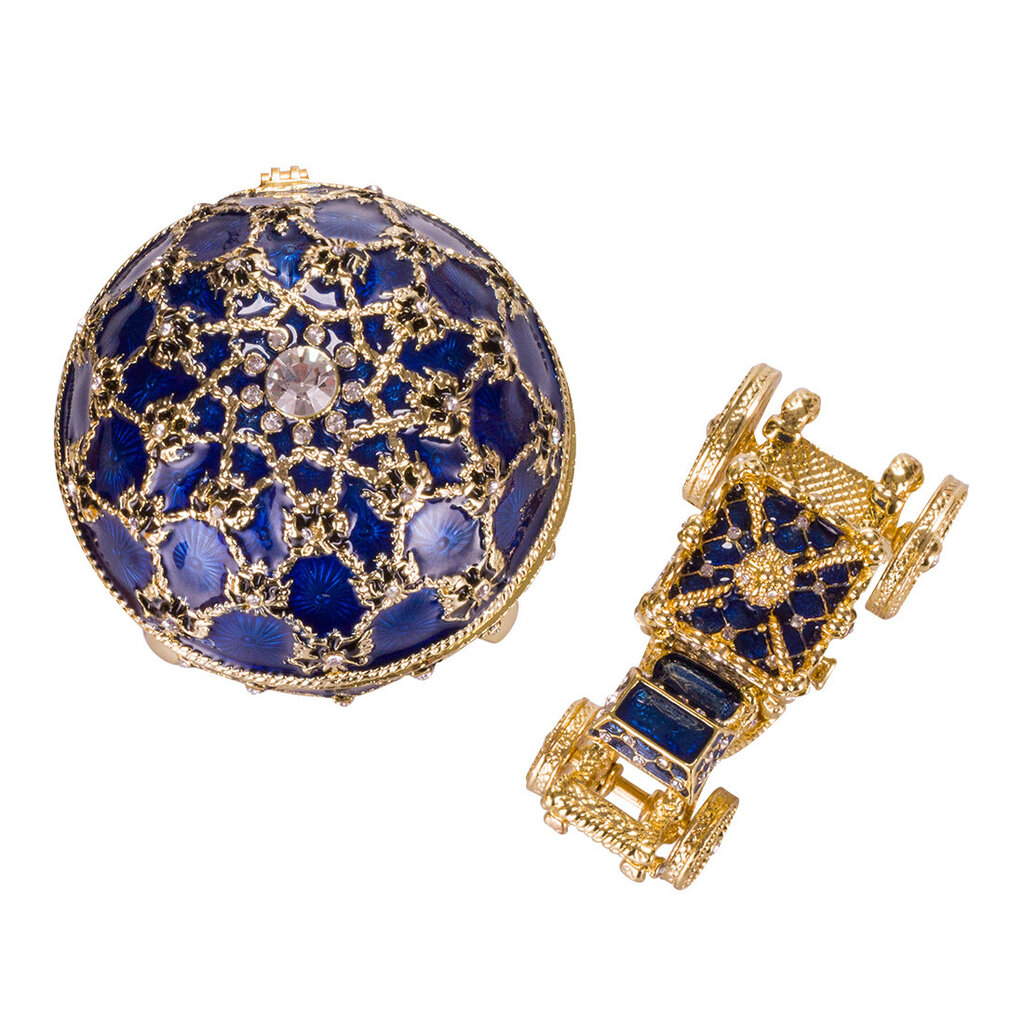 Faberge stiilis keiserlik kroonimismuna, ehtekarp vankriga цена и информация | Muud kingitused | kaup24.ee