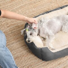 Кровать для собаки Feandrea серая цена и информация | Лежаки, домики | kaup24.ee