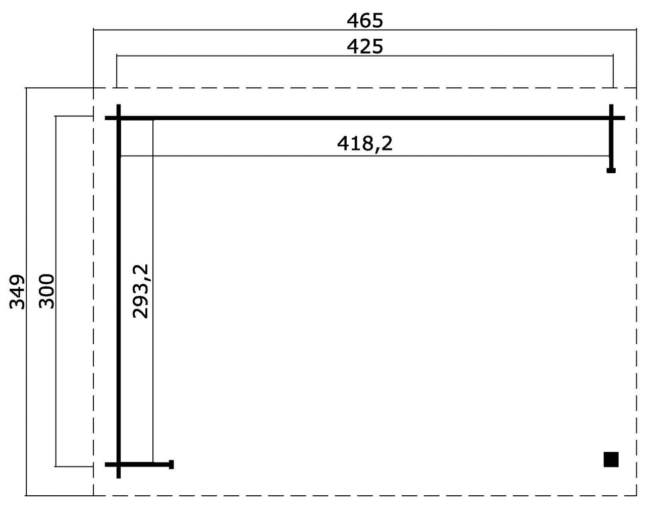 Katusealune Kolumbus 12,3 m² цена и информация | Kuurid ja aiamajad | kaup24.ee