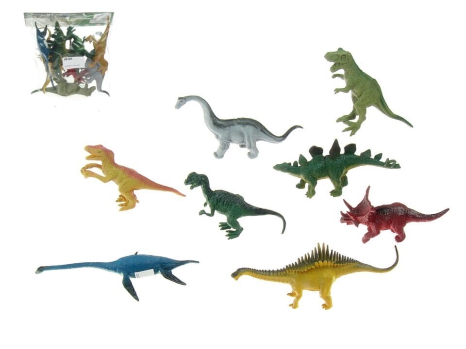 Kujude komplekt Dinosaurused 12 - 18 cm цена и информация | Arendavad mänguasjad | kaup24.ee