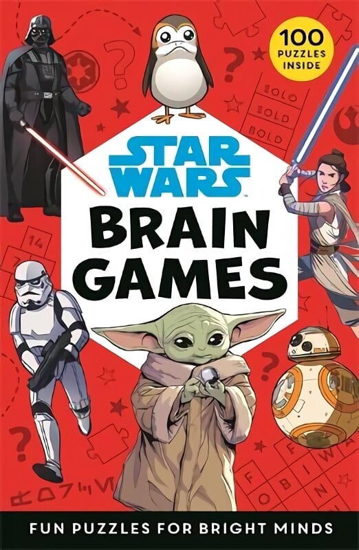 Star Wars Brain Games: Fun Puzzles For Bright Minds hind ja info | Väikelaste raamatud | kaup24.ee