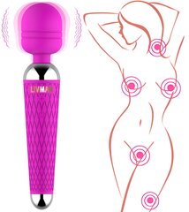 Vibraator LIVMAN Magic Wand 16 vibratsioonirežiimiga hind ja info | Vibraatorid | kaup24.ee