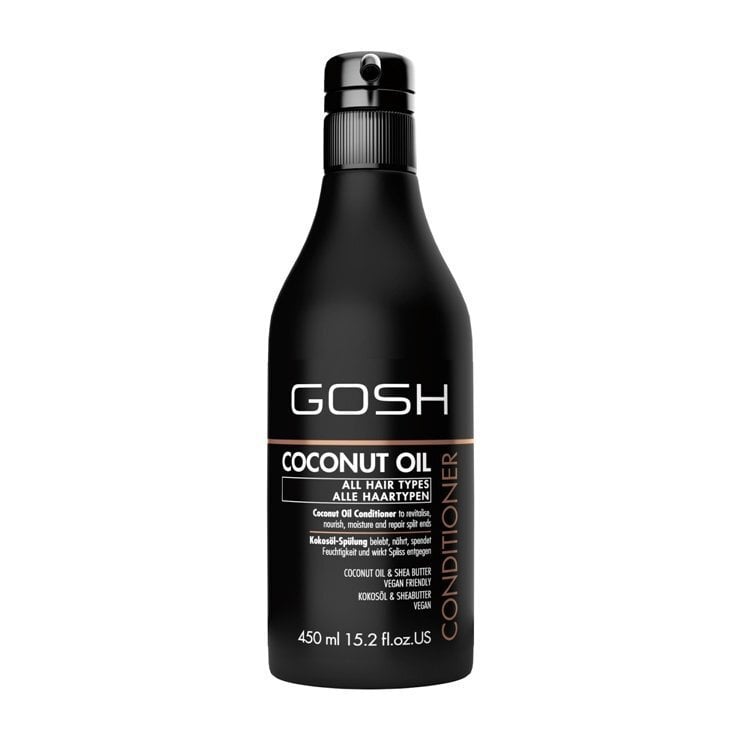 Juuksepalsam Gosh Coconut Oil 450 ml цена и информация | Juuksepalsamid | kaup24.ee