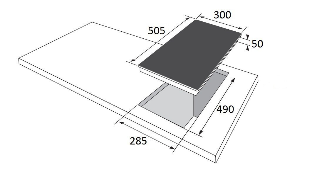 Pliidiplaat Hansa BHI38377 hind ja info | Pliidiplaadid | kaup24.ee