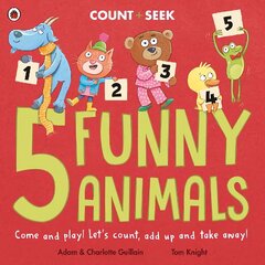 5 Funny Animals: a counting and number bonds picture book цена и информация | Книги для малышей | kaup24.ee