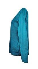 кобальтовый ажурный свитер оверсайз с шерстью цена и информация | Женские кофты | kaup24.ee