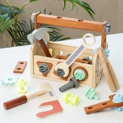 Набор игрушечных инструментов Montessori Stem, 36 месяцев+ цена и информация | Игрушки для мальчиков | kaup24.ee