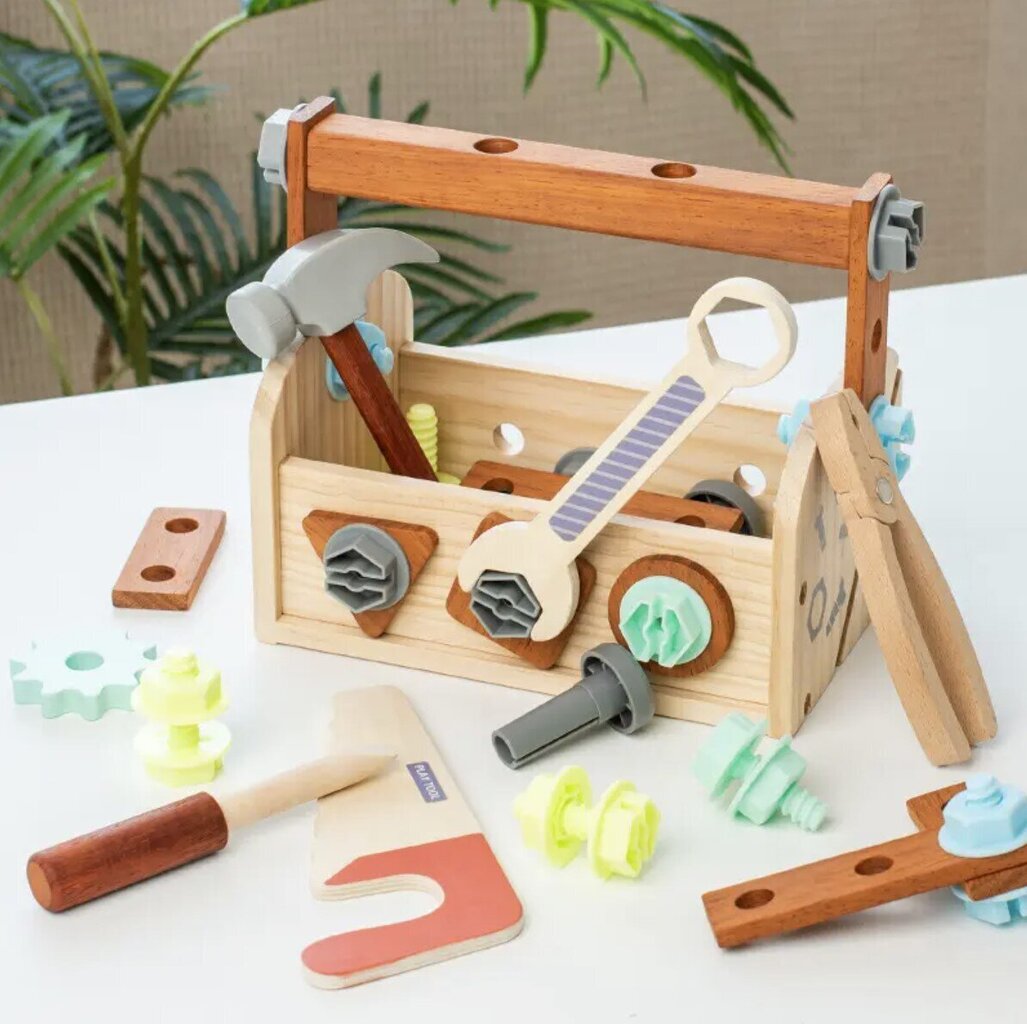 Montessori Stem tööriistakomplekt, 36 kuud+ цена и информация | Poiste mänguasjad | kaup24.ee