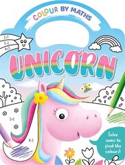 Colour By Maths: Unicorn hind ja info | Väikelaste raamatud | kaup24.ee