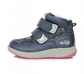 Кожаные ботинки для девочек Ponte 20 DA06-3-993C, синие цена и информация | Детские сапоги | kaup24.ee