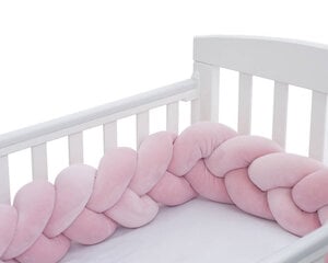Защита для кроватки, тесьма, розовый цена и информация | Безопасный дом Multipack C | kaup24.ee